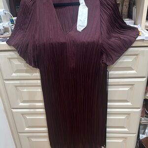 Vince Deep Red Dress